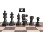 INDIACHESSART 3" vintage Reproduced Professional Staunton Chess Pieces Only | Weighted Ebonies and Boxwood | Best chess set - Image 5