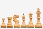 INDIACHESSART - 1950s Bohemia Staunton German Chess Pieces in Sheesham & Boxwood 3.89"- King - Image 4