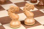 INDIACHESSART - 1950s Bohemia Staunton German Chess Pieces in Sheesham & Boxwood 3.89"- King - Image 5