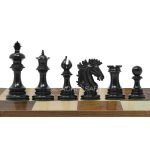 INDIACHESSART - 4.4" Wellington Luxury Staunton Chess Pieces Only Set – Triple Weighted Ebony & Boxwood Unique Chessmen Gifts - Image 4