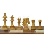 INDIACHESSART - 4.4" Wellington Luxury Staunton Chess Pieces Only Set – Triple Weighted Ebony & Boxwood Unique Chessmen Gifts - Image 5
