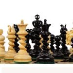 Chessnut & DGT Sensors Compatible Pieces The Signature Series- Twisted Artisan Staunton Luxury Chess Pieces- Triple Weighted Ebony Wood & Boxwood - Image 3