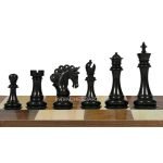 Chessnut & DGT Sensors Compatible Pieces INDIACHESSART 3.9'' new Twist series Chess Pieces, Weighted Staunton chess set, Ebony & Boxwood chess pieces, best gifts - Image 3