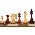 Chessnut & DGT Sensors Compatible Pieces INDIACHESSART 3.9'' new Twist series Chess Pieces, Weighted Staunton chess set, Budrose & Boxwood chess pieces, best gifts - Image 4