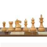 INDIACHESSART  2.6" wooden Fierce knight chess pieces | weighted Chessmen in Ebonies - Boxwood | Tournament chess - Image 2