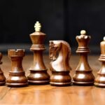 INDIACHESSART - Old 1959 Russian Zagreb StaChessnut & DGT Sensors Compatible in Sheesham Wood / Boxwood - 3.8" King