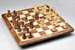 Chessnut Sensor Compatible Set - The Fierce Knight Staunton Wooden Chess Pieces in Sheesham Wood & Box Wood - 4" King - Image 3
