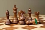 Chessnut Sensor Compatible Set - The Fierce Knight Staunton Wooden Chess Pieces in Sheesham Wood & Box Wood - 4" King