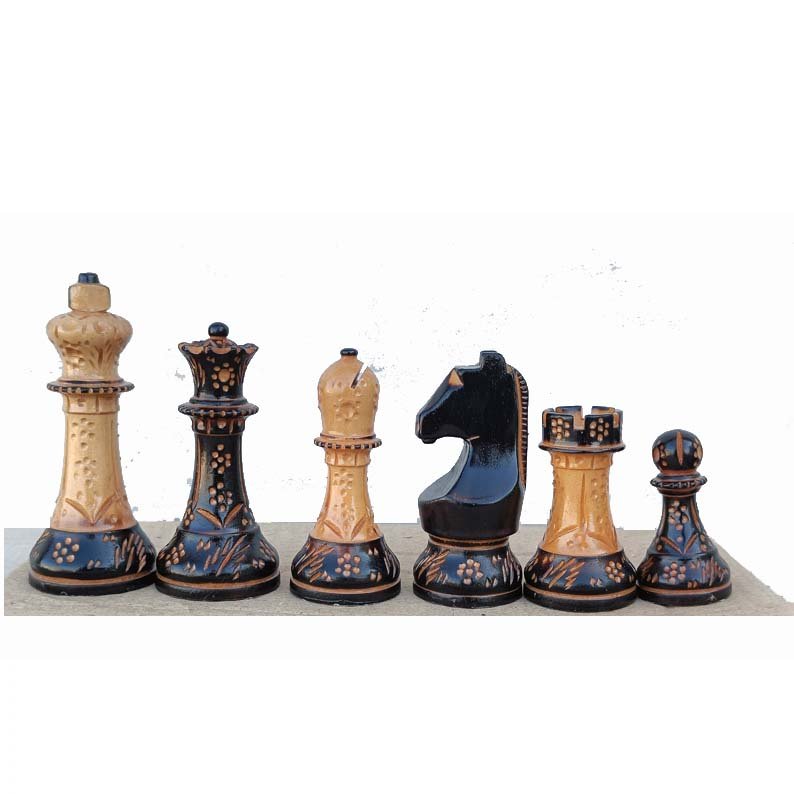 main INDIACHESSART FIDE Official World Championship Chessnut Sensor Compatible Set - Chess Series Pieces-3.75″ King - Image 1