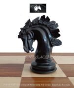 Chessnut Sensor Compatible Set - Luxury Savano chess Set in Ebony Wood & Boxwood Chess pieces only - Image 4