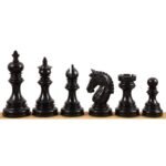 Chessnut Sensor Compatible Set - 4.1" Stallion Staunton Luxury Chess Set - Chess Pieces Only - Triple Weighted Ebony Wood - Image 3