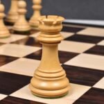 3.8" Imperial Staunton Chessnut Sensor Compatible Set- Chess Pieces Only- Golden Rosewood - Image 4