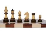 Burnt Staunton Chessnut Sensor Compatible Set- Chess Pieces Only-INDIACHESSART - Image 2