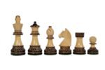 Burnt Staunton Chessnut Sensor Compatible Set- Chess Pieces Only-INDIACHESSART - Image 3