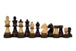 Burnt Staunton Chessnut Sensor Compatible Set- Chess Pieces Only-INDIACHESSART - Image 4