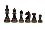 Burnt Staunton Chessnut Sensor Compatible Set- Chess Pieces Only-INDIACHESSART - Image 5