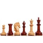 PRO 4.4" French Warrior Chessnut & DGT Sensors Compatible Pieces- Chess Pieces Only-INDIACHESSART