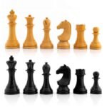 Chessnut Sensors Compatible Pieces - FIDE World Championship DGTSensor Compatible Set - Chess Series Pieces-3.75″ King