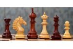The Sikh Empire Series Handmade Luxury Chess Pieces Only Set - Triple Weighted Bud Rosewood- 4.5" King - Image 7