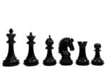 3.7" Emperor Staunton Chessnut & DGT Sensors Compatible Pieces- Chess Pieces Only- Ebonies - Image 6