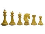 3.7" Emperor Staunton Chessnut & DGT Sensors Compatible Pieces- Chess Pieces Only- Ebonies - Image 5