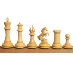 Chessnut Sensors Compatible pieces 4.5" Incitatus Luxury Staunton Chess Set – Chess Pieces Only - Bud Rosewood
