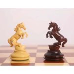 Chessnut Sensors Compatible pieces 4.5" Incitatus Luxury Staunton Chess Set – Chess Pieces Only - Bud Rosewood - Image 4