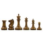 chessnut sensor compatible piece - Morphy Cooke 3.5" Reproduction 1849 Distressed Antique Chess Set in Ebony wood - Image 5