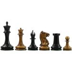 chessnut sensor compatible piece - Morphy Cooke 3.5" Reproduction 1849 Distressed Antique Chess Set in Ebony wood - Image 6